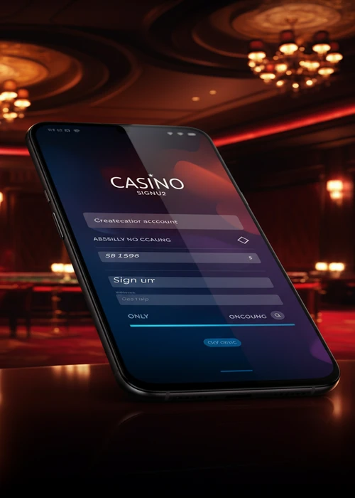 Interface d'inscription du Casino Golden Panda montrant un formulaire simple et des étapes rapides pour créer un compte et commencer à jouer